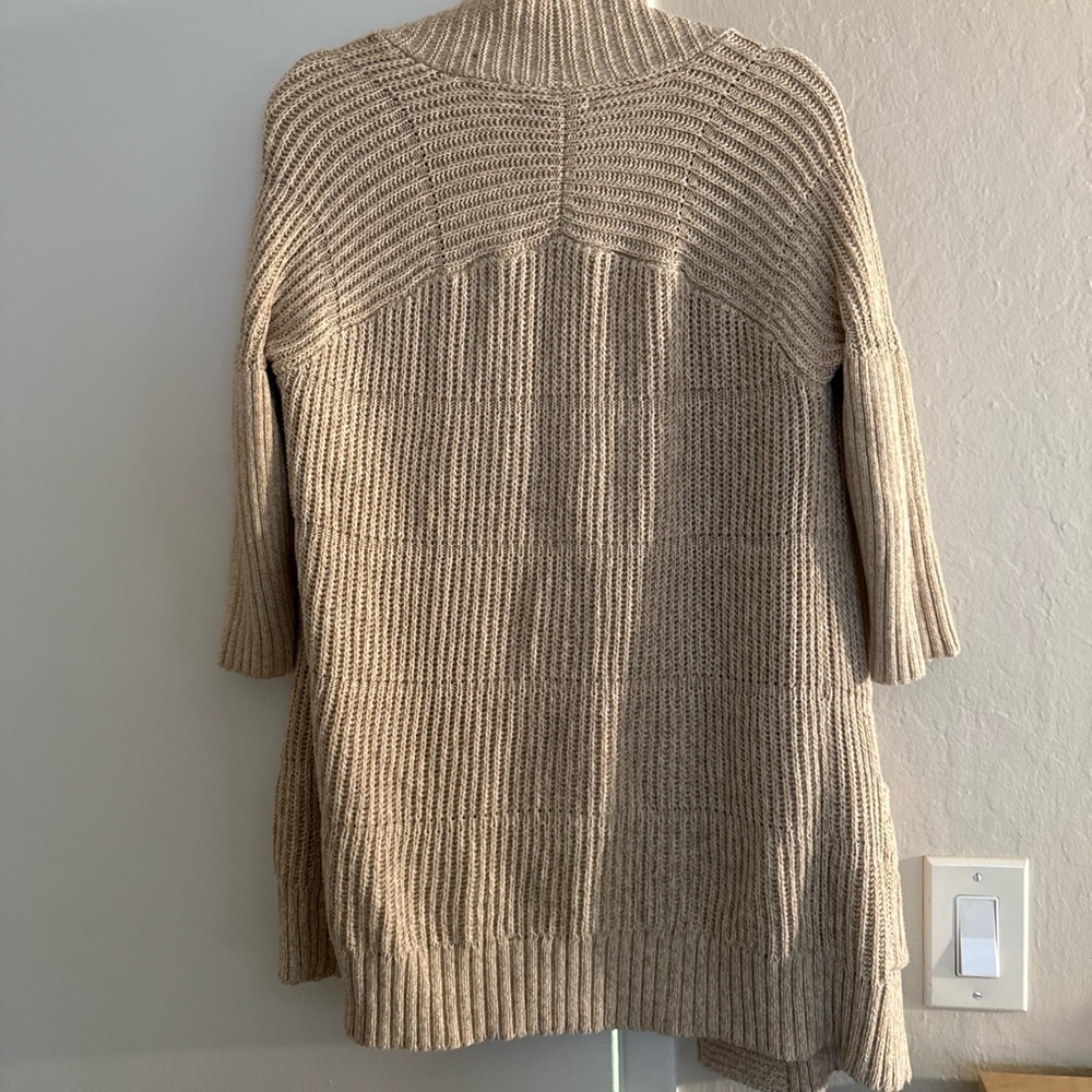 Lucky Brand Beige Knit Cardigan - Picture 6 of 6